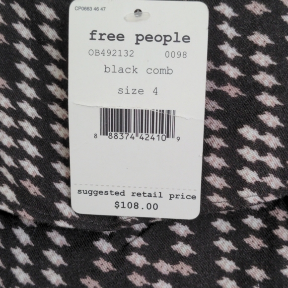 Free people summer dress size 4 - Picture 2 of 2